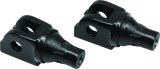 Kuryakyn Tapered Peg Adapters 8948 Foot Mounts, Tapered, Steel, Gloss Black, Harley-Davidson®, Pair thumbnail 3
