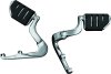 Kuryakyn Cruise Pegs 7016 Pegs, Steel, Chrome, Dually ISO, Hardware Included, Pair thumbnail 7