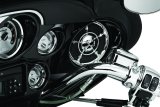 Kuryakyn Speaker Grilles 3787 Grilles, Zombie Style, Plastic, Chrome, Harley-Davidson®, Pair thumbnail 4