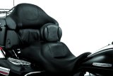 Kuryakyn Plug-In Driver Backrests 1670 Back Rest, Plug-In, Driver, Steel, Chrome, Back Rest Pad, Harley-Davidson®, Kit thumbnail 7