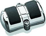Kuryakyn Shift Peg Covers 4034 Cover, Front, Steel, Chrome, Hardware, Yamaha, Kit thumbnail 2