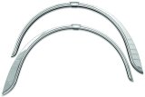 Kuryakyn Trike Rear Fender Flares 7214 Flares, Trike, Rear, Tapered, Plastic, Chrome, Harley-Davidson®, Pair thumbnail 2
