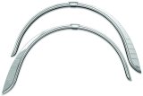 Kuryakyn Trike Rear Fender Flares 7214 Flares, Trike, Rear, Tapered, Plastic, Chrome, Harley-Davidson®, Pair thumbnail 3