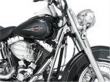Kuryakyn Down Tube Covers 7853 Frame, Covers, Steel, Chrome, Harley-Davidson®, Pair thumbnail 1