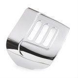 Kuryakyn Taillight Covers 8130 Cover, Slotted, Screw-on, Plastic, Chrome, Harley-Davidson®, Each thumbnail 1