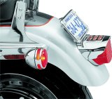 Kuryakyn Taillight Covers 8130 Cover, Slotted, Screw-on, Plastic, Chrome, Harley-Davidson®, Each thumbnail 5