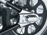 Kuryakyn Phantom Covers 8200 Axle Covers, Phantom, Steel, Chrome, Harley-Davidson®, Pair thumbnail 2