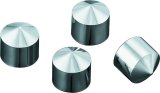 Kuryakyn Peaked Rocker Box Bolt Covers 8372 Dress-Up Caps, Bolt, Aluminum, Chrome, Harley-Davidson®, Set of 4 thumbnail 4