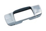 Kuryakyn Tri-Line Stereo Deluxe Trims Accents 7240 Exterior Trim Accent, Trim Accent, ABS Plastic, Chrome, Harley-Davidson®, Each thumbnail 2