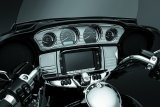 Kuryakyn Tri-Line Stereo Deluxe Trims Accents 7240 Exterior Trim Accent, Trim Accent, ABS Plastic, Chrome, Harley-Davidson®, Each thumbnail 5