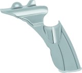Kuryakyn Rear Oil Panel Accents 5644 Accent, Aluminum, Chrome, Indian, Each thumbnail 3