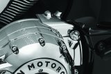 Kuryakyn Rear Oil Panel Accents 5644 Accent, Aluminum, Chrome, Indian, Each thumbnail 7