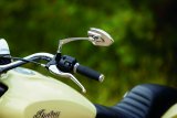 Kuryakyn Thresher Grips 5950 Grips, Thresher, Aluminum, Chrome, Twist Throttle, 7/8 in. Bar Diameter, Pair thumbnail 5