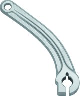 Kuryakyn Ridgeback Front Shift Arms 5802 Arm, Ridgeback, Steel, Chrome, Harley-Davidson®, Each thumbnail 3