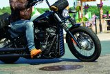 Kuryakyn Precision Chin Spoilers 6465 Exterior Trim Accent, Spoiler Cover, Aluminum, Black, Harley-Davidson®, Each thumbnail 5