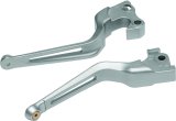Kuryakyn Dillinger Levers 6668 Brake and Clutch Levers, Dillinger, Aluminum, Silver, Harley-Davidson®, Pair thumbnail 4