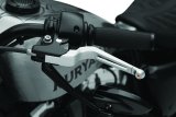 Kuryakyn Dillinger Levers 6668 Brake and Clutch Levers, Dillinger, Aluminum, Silver, Harley-Davidson®, Pair thumbnail 6
