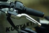 Kuryakyn Dillinger Levers 6668 Brake and Clutch Levers, Dillinger, Aluminum, Silver, Harley-Davidson®, Pair thumbnail 8