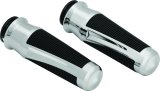Kuryakyn Phantom Grips 5786 Grips, Phantom, Aluminum, Chrome, 1 in. Bar, Indian, Pair thumbnail 3
