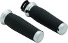 Kuryakyn Thresher Grips 5938 Grips, Thresher, Aluminum, Chrome, 1 in. Bar, Indian, Pair thumbnail 6
