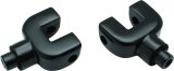 Kuryakyn Splined Passenger Board Mount Adapters 8927 Floorboard Mount, Splined, Gloss Black, Passenger, Indian, Pair thumbnail 3