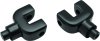 Kuryakyn Splined Passenger Board Mount Adapters 8927 Floorboard Mount, Splined, Gloss Black, Passenger, Indian, Pair thumbnail 4