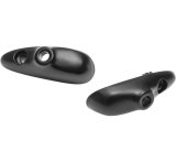 Kuryakyn Powersports Turn Signal Indicators 2849 KELLERMAN FRONT MOUNTS BLK thumbnail 4