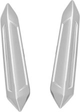 Kuryakyn Omni Windshield Accents 3277 OMNI WINDSHIELD TRIM CHR thumbnail 1
