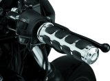 Kuryakyn ISO Grips 6227 Grips, Aluminum, Chrome, 125 mm. Length, 1 in. Bars, Pair thumbnail 4
