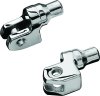 Kuryakyn Tapered Peg Adapters 8810 Motorcycle Foot Adapters, Tapered, Front/Rear, Adjustable, Steel, Chrome, Yamaha, Pair thumbnail 4