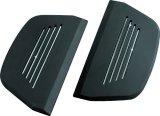Kuryakyn Premium Floorboard Inserts 7554 Inserts, Black and Chrome, Pair thumbnail 2