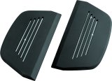 Kuryakyn Premium Floorboard Inserts 7554 Inserts, Black and Chrome, Pair thumbnail 3