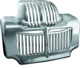 Kuryakyn Oil Cooler Covers 7784 Cover, Snap-in, ABS Plastic, Chrome, Harley-Davidson®, Each thumbnail 4