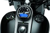 Kuryakyn Alley Cat LED Fuel and Battery Gauges 7383 Gauge, LED, Tank Mounted, Level/Battery Voltage, Digital, Empty-full/10-16 V, Round, Black Anodized, Harley-Davidson®, Each thumbnail 7