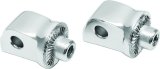 Kuryakyn Splined Peg Adapters 8923 Foot Mounts, Splined, Steel, Chrome, Harley-Davidson®, Pair thumbnail 2