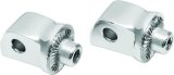 Kuryakyn Splined Peg Adapters 8923 Foot Mounts, Splined, Steel, Chrome, Harley-Davidson®, Pair thumbnail 3