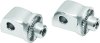 Kuryakyn Splined Peg Adapters 8923 Foot Mounts, Splined, Steel, Chrome, Harley-Davidson®, Pair thumbnail 6