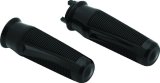 Kuryakyn Phantom Grips 5769 Grips, Phantom, Aluminum, Gloss Black, 1 in. Bar, Indian, Pair thumbnail 2