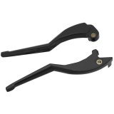 Kuryakyn Legacy Levers 7169 Lever, Brake and Clutch, Legacy, Aluminum, Black, Indian, Pair thumbnail 1