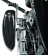 Kuryakyn Driver Board Relocator Brackets 4588 Brackets, Chrome, Harley-Davidson®, Set thumbnail 4