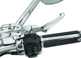 Kuryakyn Boss Blade Levers 1057 Brake and Clutch Lever, Aluminum, Chrome, Pair thumbnail 6