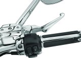Kuryakyn Boss Blade Levers 1057 Brake and Clutch Lever, Aluminum, Chrome, Pair thumbnail 7