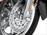 Kuryakyn Twisted Axle Caps 1219 Caps, Twisted, Aluminum, Chrome, Harley-Davidson®, Pair thumbnail 1