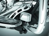 Kuryakyn Master Cylinder Covers 9128 Cover, Rear, Screw-On, Steel, Chrome, Harley-Davidson®, Each thumbnail 3