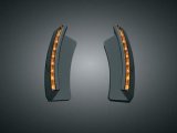 Kuryakyn LED Mirror Light Kits 7513 Kit, Fairing, LED, Amber, Honda®, Kit thumbnail 2