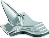 Kuryakyn Lower Front Frame Covers 7772 Motorcycle Cover, Steel, Chrome, Harley-Davidson®, Each thumbnail 2