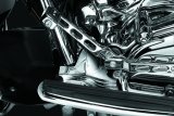 Kuryakyn Lower Front Frame Covers 7772 Motorcycle Cover, Steel, Chrome, Harley-Davidson®, Each thumbnail 4