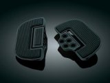 Kuryakyn Ribbed Floorboards 4357 Floorboards, Steel, Chrome, Pair thumbnail 2