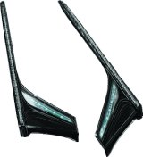 Kuryakyn LED Saddlebag Accent Swoops 3247 Lights, Swoops, LED, Red Bulb, Black Housing, for use on Honda®, Pair thumbnail 2