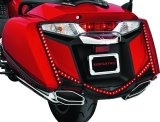 Kuryakyn LED Saddlebag Accent Swoops 3247 Lights, Swoops, LED, Red Bulb, Black Housing, for use on Honda®, Pair thumbnail 4